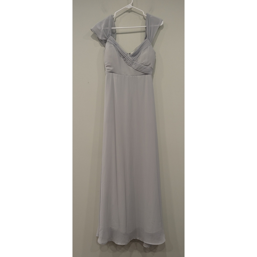 Birdy Grey Spence Convertible Maxi Dress In Dove Grey Size Small